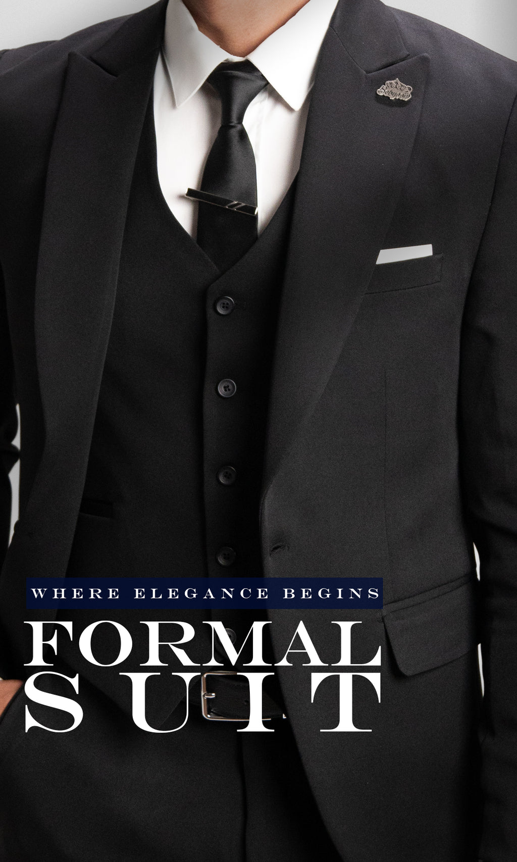 Bebyoon Plain Formal Suit